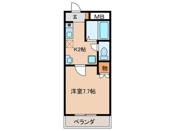 カタ－ラの物件間取画像